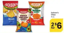 Albertsons Jackson's Chips offer