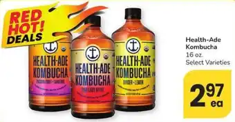 Albertsons Health-Ade Kombucha offer