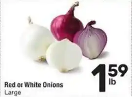Albertsons Red or White Onions offer