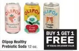 Albertsons Olipop Healthy Prebiotic Soda offer