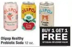 Albertsons Olipop Healthy Prebiotic Soda offer