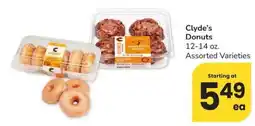 Albertsons Clyde's Donuts offer