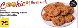 Albertsons Oatmeal Cranberry Walnut Gourmet Cookies offer