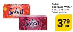 Albertsons Soleil Sparkling Water offer