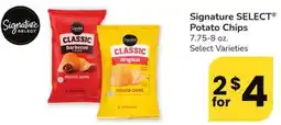 Albertsons Signature SELECT Potato Chips offer
