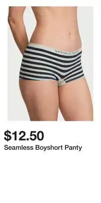 Victoria's Secret Seamless Boyshort Panty offer