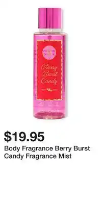 Victoria's Secret Body Fragrance Berry Burst Candy Fragrance Mist offer