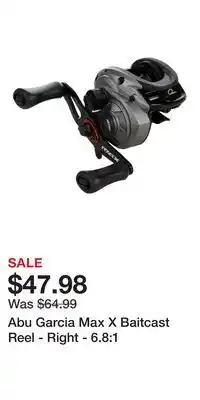 Cabela's Abu Garcia Max X Baitcast Reel - Right - 6.8:1 offer