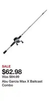 Cabela's Abu Garcia Max X Baitcast Combo offer