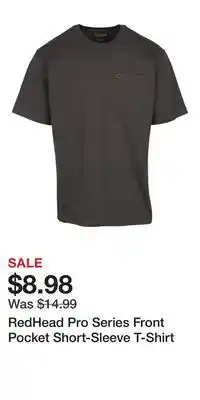 Cabela's RedHead Pro Series Front Pocket Short-Sleeve T-Shirt offer