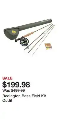 Cabela's Redington Bass Field Kit Outfit offer