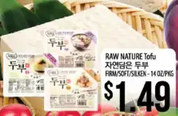 Hmart RAW NATURE Tofu offer