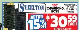 Ollie's STEELTON 100 EXPANDING HOSE offer