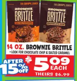 Ollie's 14 OZ. BROWNIE BRITTLE offer