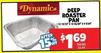 Ollie's DYNAMIC DEEP ROASTER PAN offer