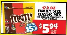 Ollie's 17.2 OZ. FAMILY SIZE CLASSIC MIX offer