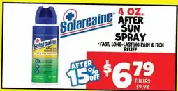 Ollie's Solarcaine 4 OZ. AFTER SUN SPRAY offer
