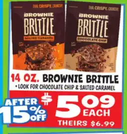 Ollie's 14 OZ. BROWNIE BRITTLE offer