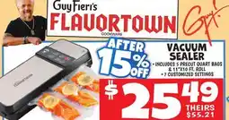 Ollie's VACUUM SEALER offer