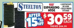 Ollie's STEELTON EXPANDING HOSE offer