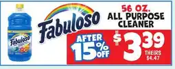 Ollie's FABULOSO ALL PURPOSE CLEANER offer