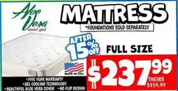 Ollie's MATTRESS offer