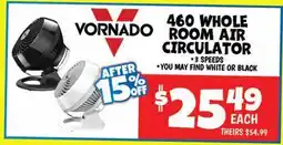 Ollie's VORNADO 460 WHOLE ROOM AIR CIRCULATOR offer