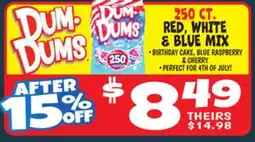 Ollie's DUM-DUMS offer