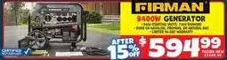 Ollie's FIRMAN GENERATOR offer