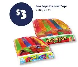 Family Dollar Fun Pops Freezer Pops offer