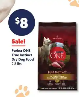 Family Dollar Purina ONE True Instinct Dry Dog Food offer