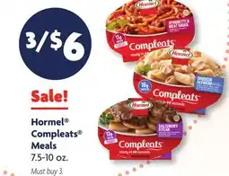 Family Dollar Hormel Compleats Meals offer