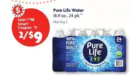 Family Dollar Pure Life Water offer