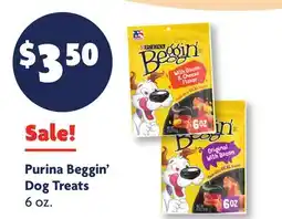 Family Dollar Purina Beggin' Dog Treats offer