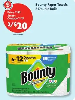 Family Dollar Bounty Paper Towels offer