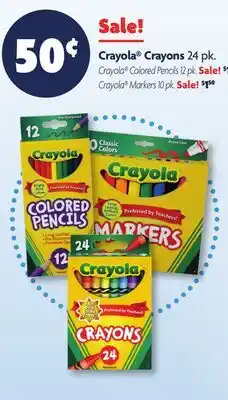 Family Dollar Crayola Crayons offer
