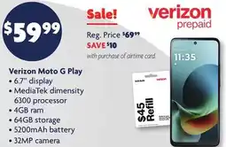 Family Dollar Verizon Moto G Play offer