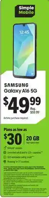 Family Dollar SAMSUNG Galaxy A16 offer