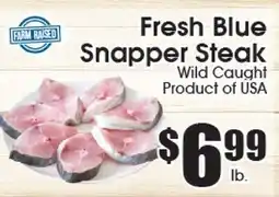 Supremo Foods Inc Fresh Blue Snapper Steak offer