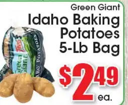 Supremo Foods Inc Green Giant Idaho Baking Potatoes offer
