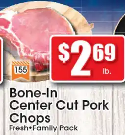 Supremo Foods Inc Bone-In Center Cut Pork Chops offer