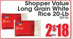 Supremo Foods Inc Shopper Value Long Grain White Rice offer