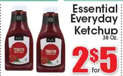 Supremo Foods Inc Essential Everyday Ketchup offer