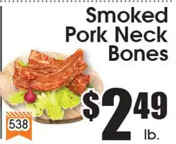 Supremo Foods Inc Smoked Pork Neck Bones offer