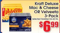 Supremo Foods Inc Kraft Deluxe Mac & Cheese OR Velveeta offer