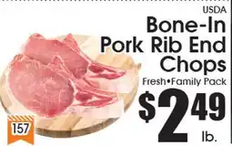 Supremo Foods Inc USDA Bone-In Pork Rib End Chops offer