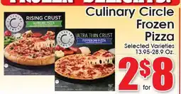 Supremo Foods Inc Culinary Circle Frozen Pizza offer