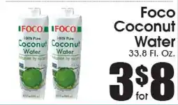 Supremo Foods Inc Foco Coconut Water offer