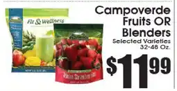 Supremo Foods Inc Campoverde Fruits OR Blenders offer