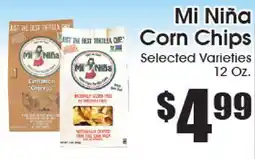 Supremo Foods Inc Mi Niña Corn Chips offer